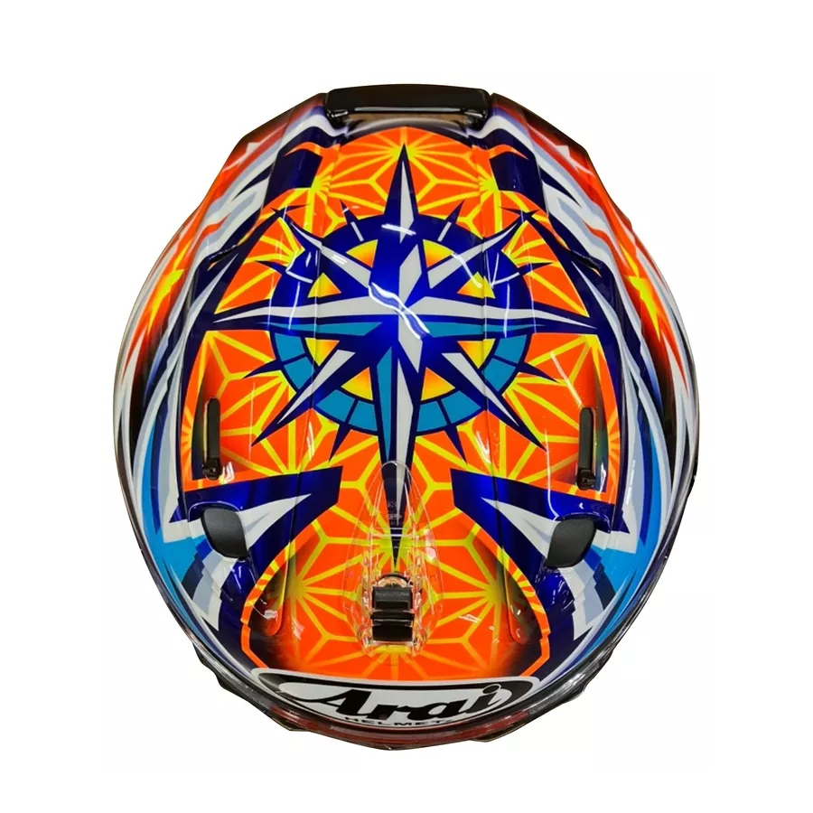 Integralhelm ARAI RX-7V EVO Okamoto Compass (ECE22-06)