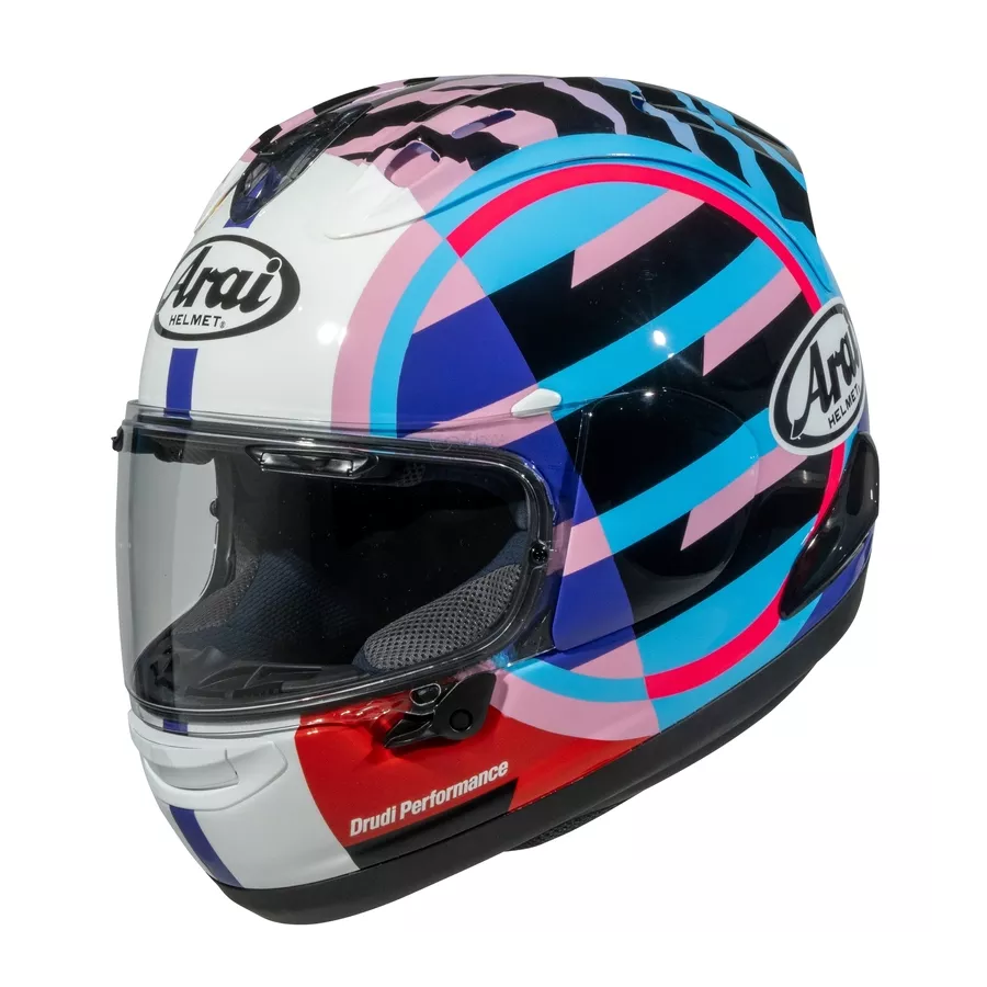 Casque Intégral ARAI RX-7V EVO Spectre Cyan (ECE22-06) violet