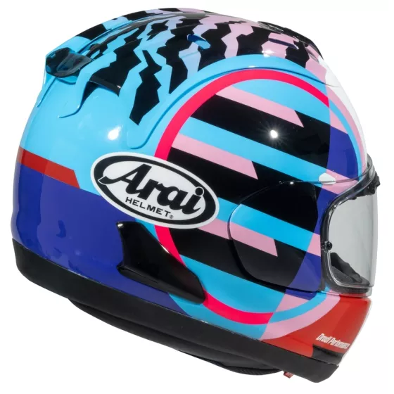 Casque Intégral ARAI RX-7V EVO Spectre Cyan (ECE22-06) Turquoise