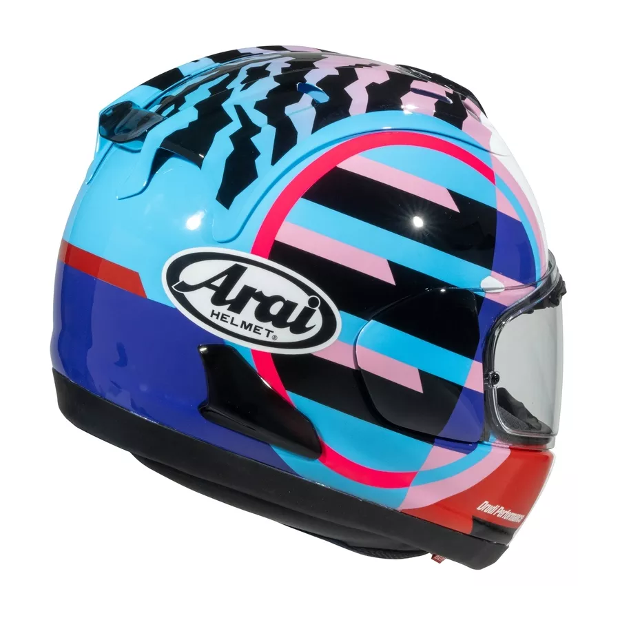 Casque Intégral ARAI RX-7V EVO Spectre Cyan (ECE22-06) Turquoise