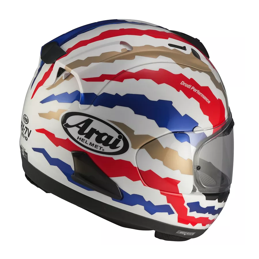 Integralhelm ARAI RX-7V EVO Doohan Jubilee Rstyl (ECE22-06) - Replica degriffbike.ch