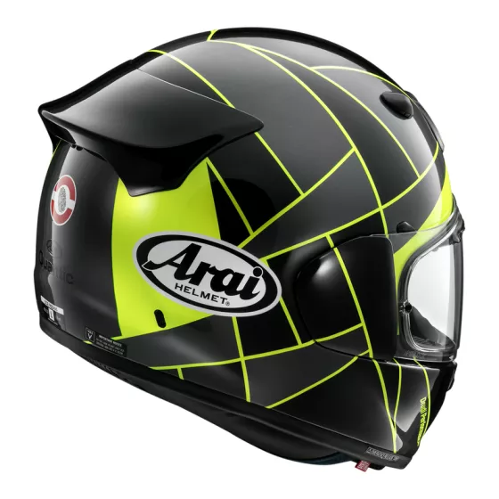 ARAI QUANTIC PEAK Gelb