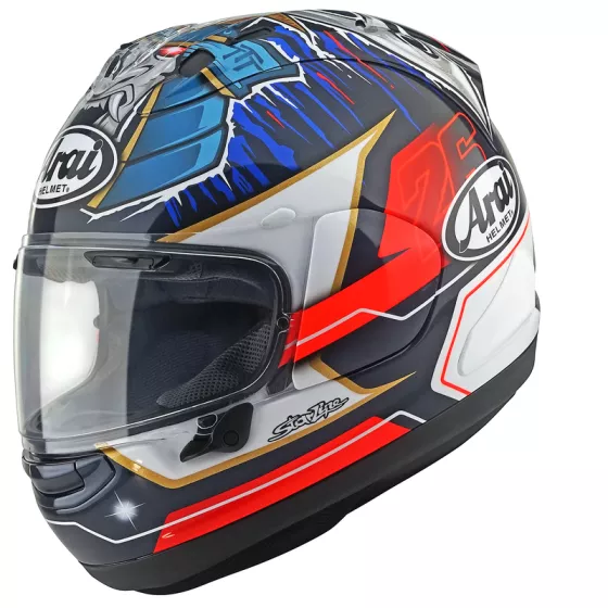 Casque Intégral ARAI RX-7V EVO Pedrosa Shogun (ECE22-06) - Replica