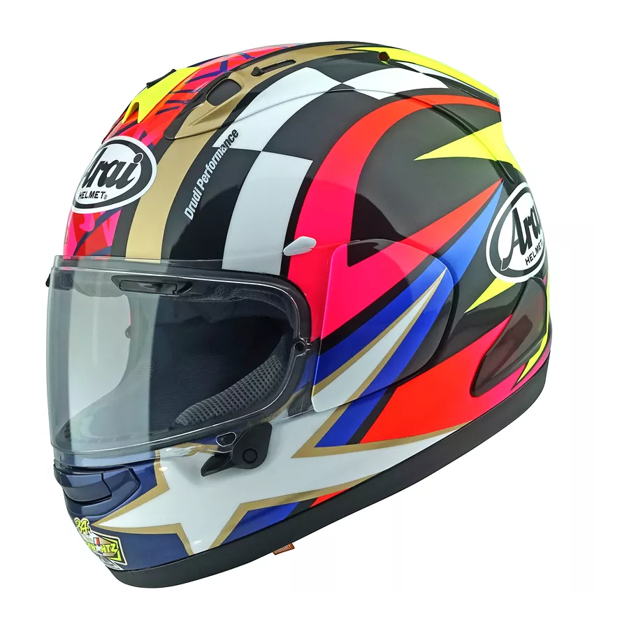 Casque Arai RX-7V EVO Schwantz 30 Replica