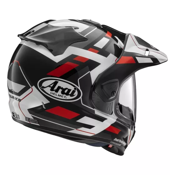 Casque ARAI Tour-X5 Match Rouge