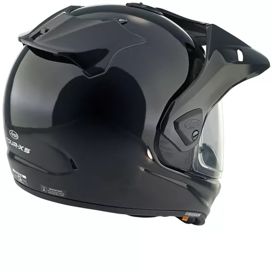 Casque Tout-terrain ARAI TOUR-X5 Diamond (ECE 22.06) noir arrière degriffbike