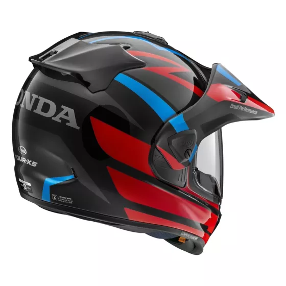 Casque Tout-terrain ARAI TOUR-X5 Africa Twin (ECE 22.06) rouge