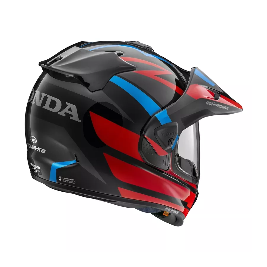 Casque Tout-terrain ARAI TOUR-X5 Africa Twin (ECE 22.06) rouge