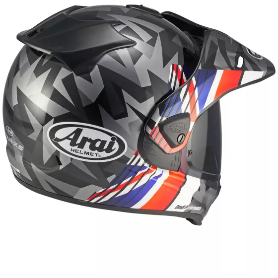 Geländehelm ARAI TOUR-X5 Nation UK (ECE 22.06) - multicolor degriffbike arriere