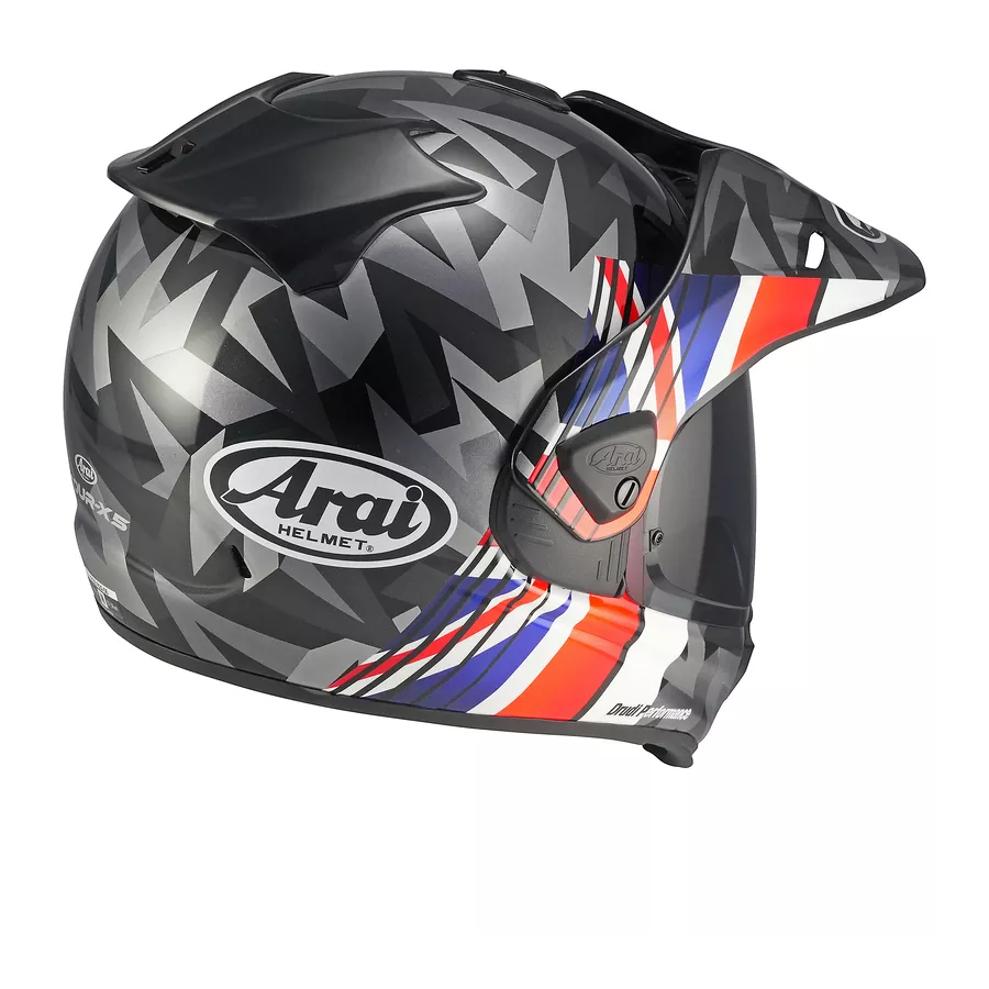 Casque Tout-terrain ARAI TOUR-X5 Nation UK (ECE 22.06) - multicolor degriffbike arrière