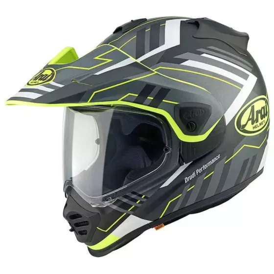 Casque Tout-terrain ARAI TOUR-X5 Trail (ECE 22.06) degriffbike jaune
