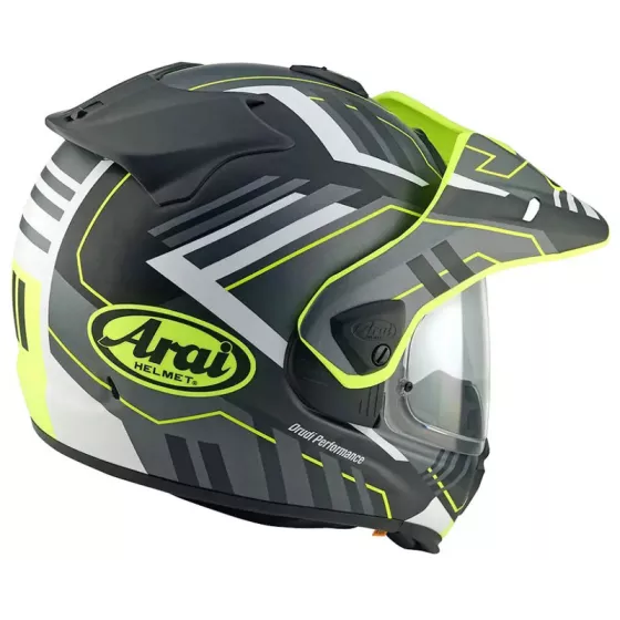Casque Tout-terrain ARAI TOUR-X5 Trail (ECE 22.06) degriffbike jaune