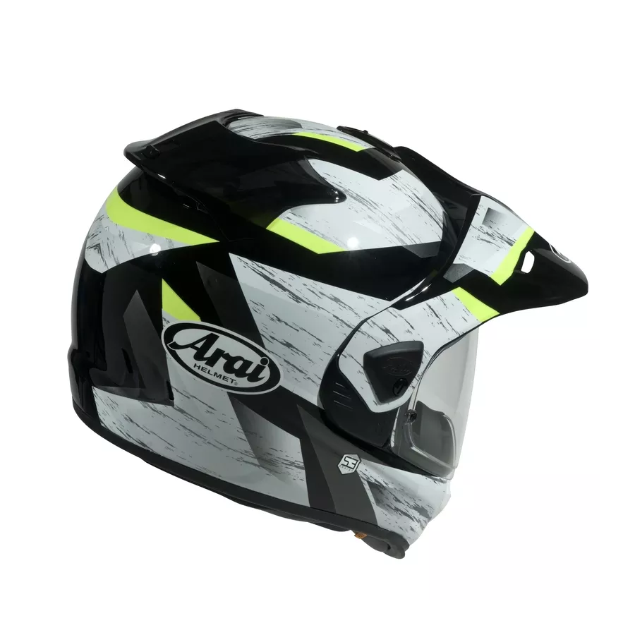 Casque Tout-terrain ARAI TOUR-X5 Anodize (ECE 22.06) degriffbike jaune