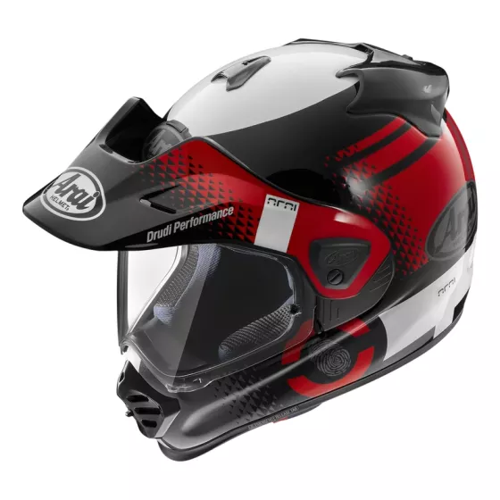 Casque Tout-terrain ARAI TOUR-X5 Print (ECE 22.06) degriffbike rouge