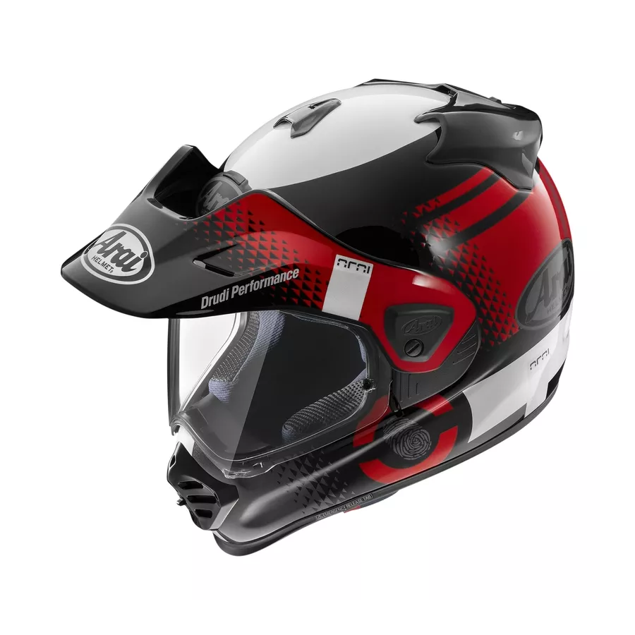 Geländehelm ARAI TOUR-X5 Print (ECE 22.06) rot