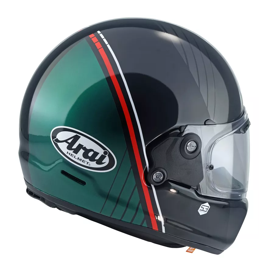 Casque Intégral ARAI CONCEPT-XE Temu (ECE 22.06) vert degriffbike