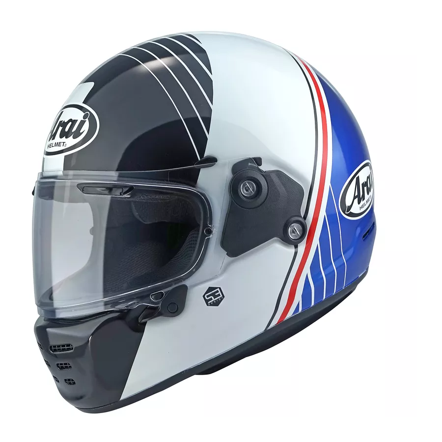 Casque Intégral ARAI CONCEPT-XE Temu (ECE 22.06) bleu degriffbike