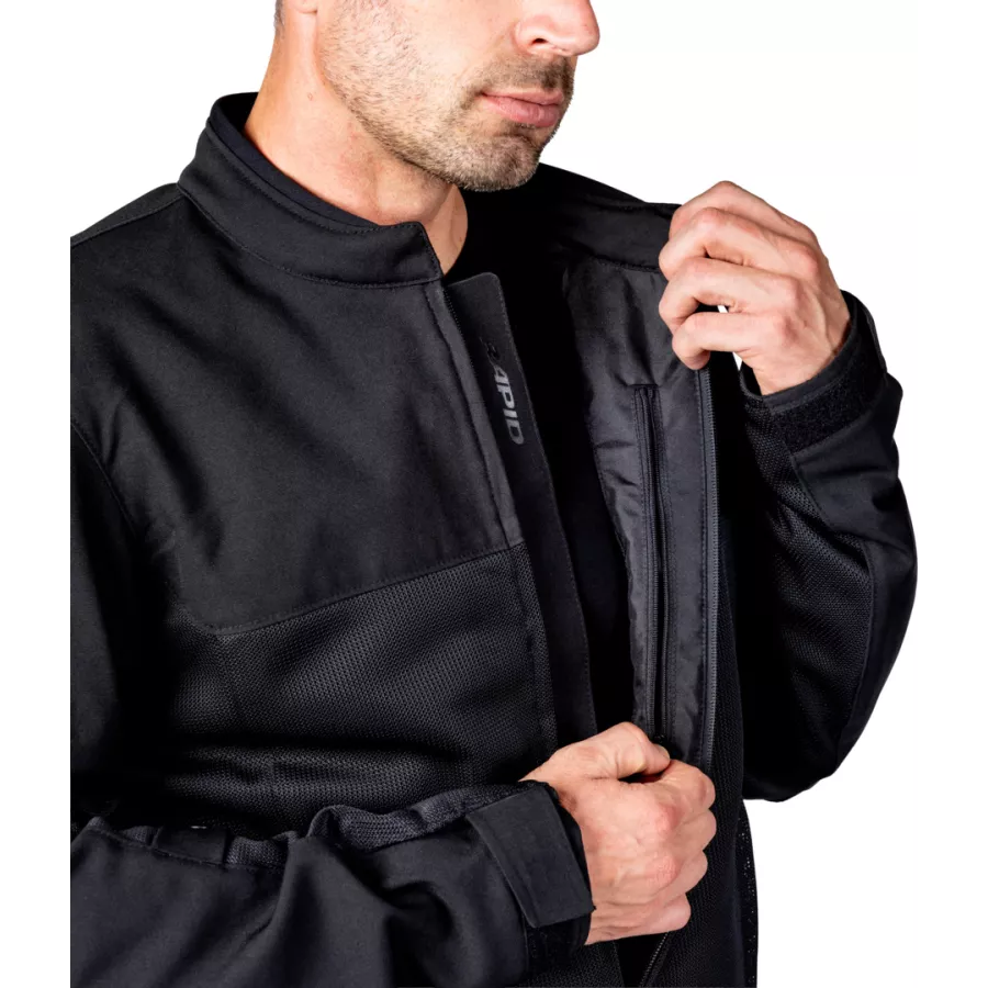 Veste Moto IXS Rapid-BigAir 1.0 Noir
