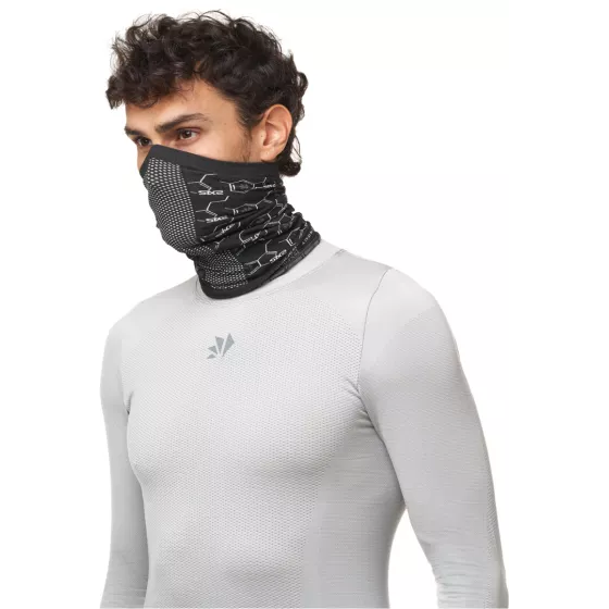 Tour de cou SIX2 TBX V2 Molecola - Noir-Carbone-Blanc