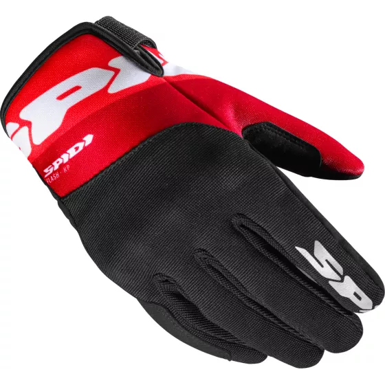 Handschuhe Flash-KP Schwarz-Rot