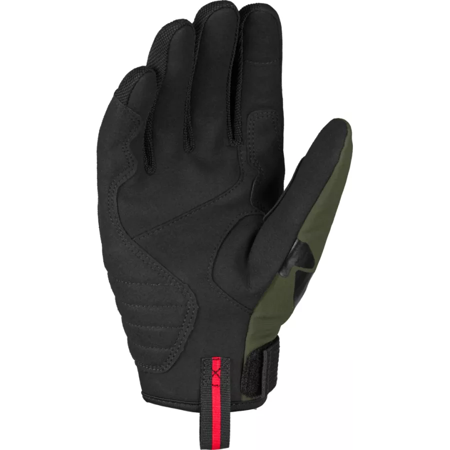 Handschuhe Flash-KP Dunkelgrün-Schwarz