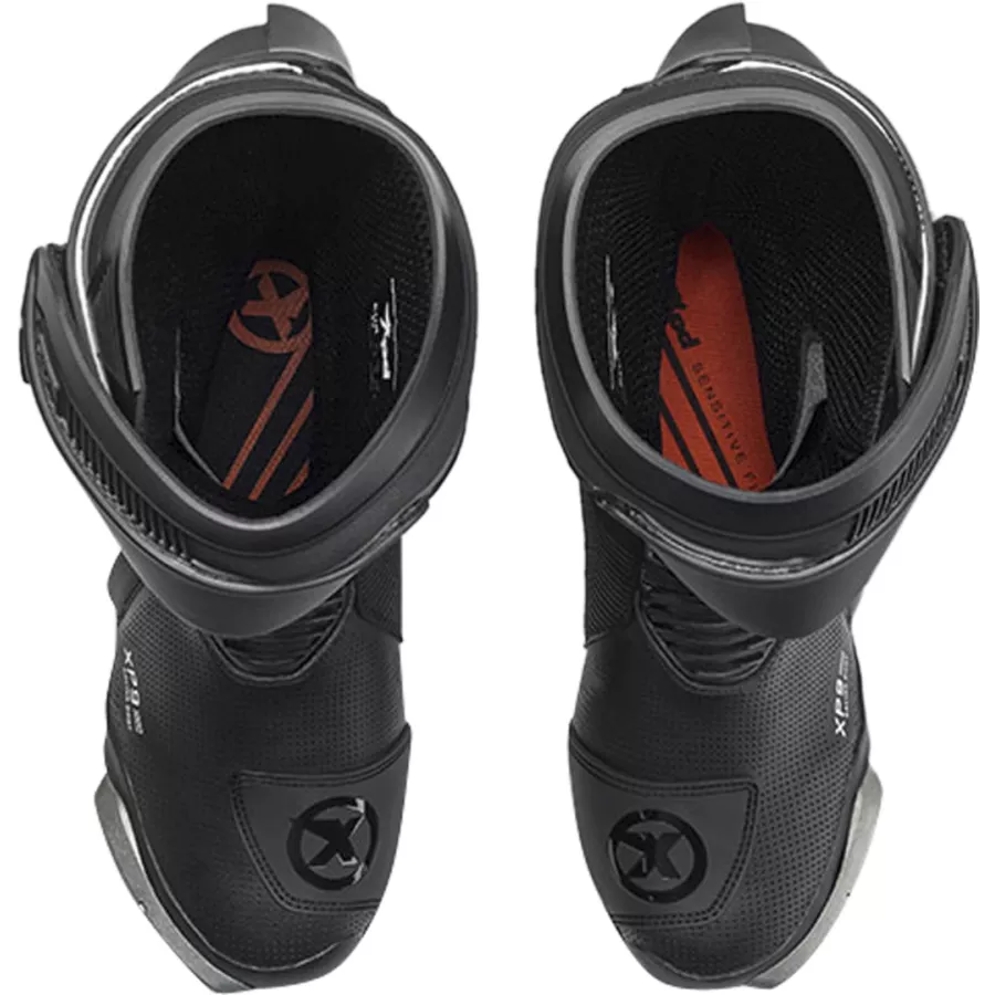 Racing Motorradstiefel XPD Xp9-S Air – Schwarz-Weiss