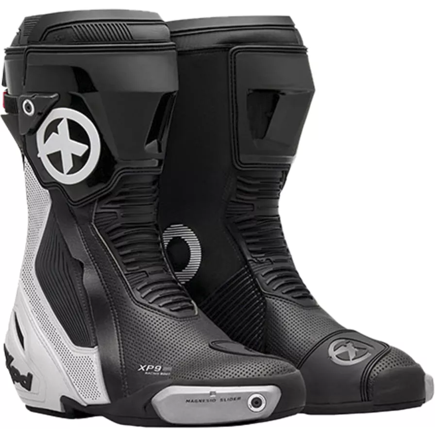Racing Motorradstiefel XPD Xp9-S Air – Schwarz-Weiss