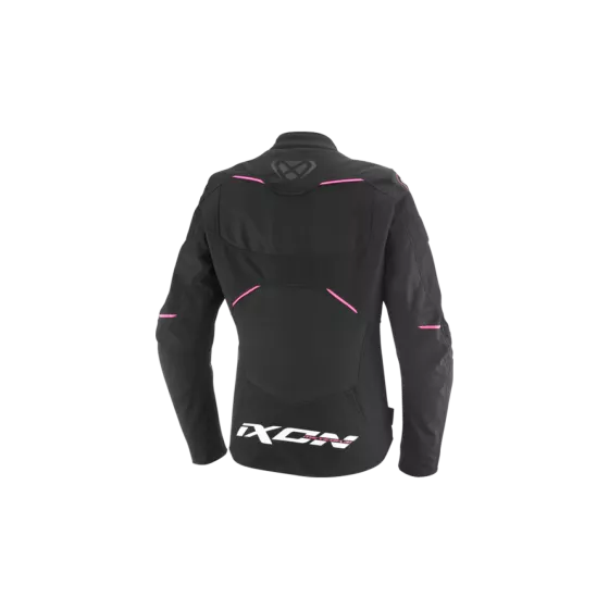 veste femme Ixon Meteor 31 noir-blanc-rose - degriffbike.ch