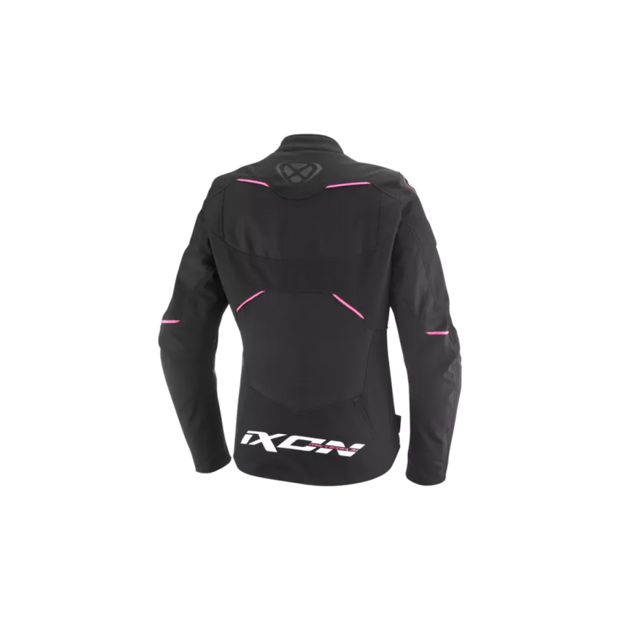 veste femme Ixon Meteor 31 noir-blanc-rose - degriffbike.ch