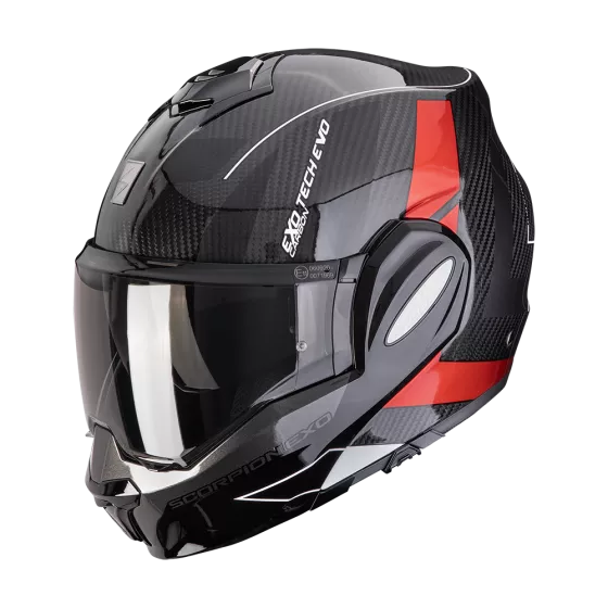 SCORPION EXO-TECH EVO Carbon CAD Noir-Rouge Hologram