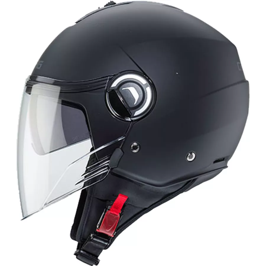 Casque Jet Caberg Riviera V4X ECE 22-06 noir mat