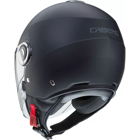 Casque Jet Caberg Riviera V4X ECE 22-06 noir mat