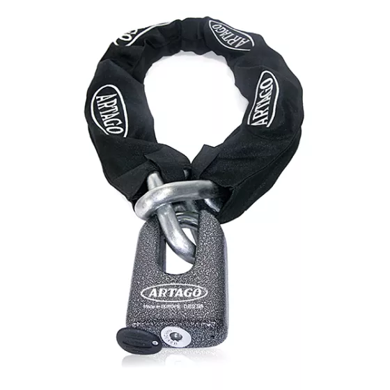 Artago Kettenschloss 150cm SRA Homologiert | Degriffbike