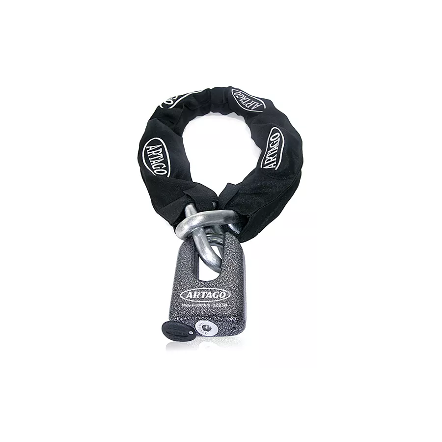 Artago Kettenschloss 150cm SRA Homologiert | Degriffbike