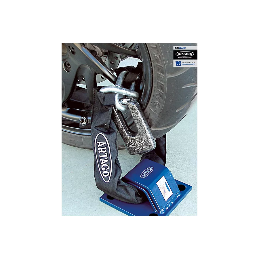 Artago Kettenschloss 150cm SRA Homologiert | Degriffbike