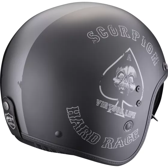 Scorpion Belfast Evo Spade – Matt Schwarz & Silber