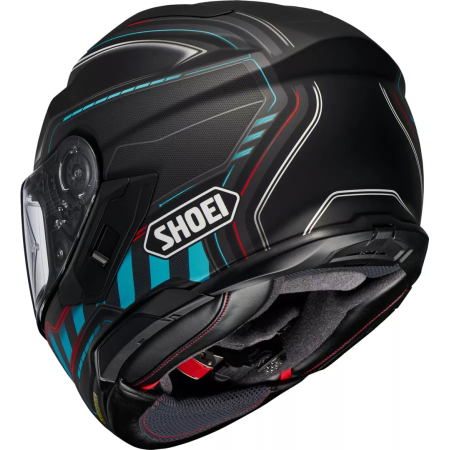 Casque intégral SHOEI GT-AIR 3 DISCIPLINE TC-6 (ECE22-06) degriffbik.ch noir mat-bleu mat