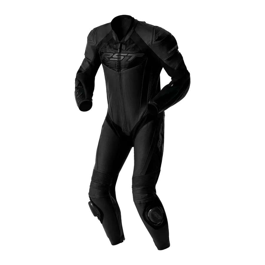 Combinaison cuir homme RST TRACTECH EVO D3O 1 pièce noir degriffbike.ch
