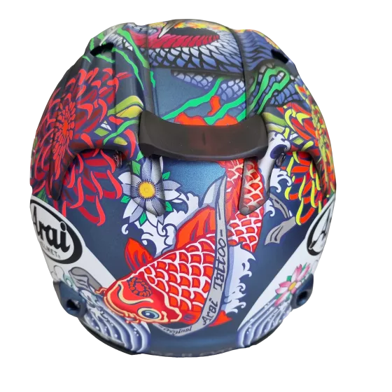 Casque jet Arai SZ-R Evo Oriental - Bleu Mat