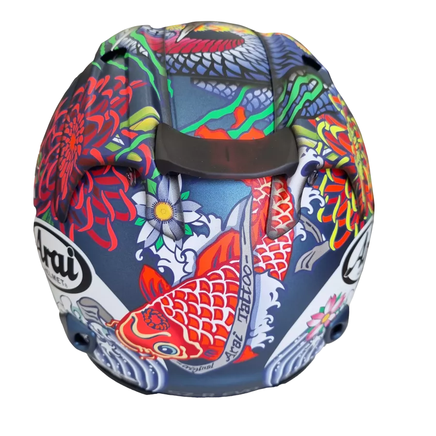 Jethelm Arai SZ-R Evo Oriental - Blau Matt