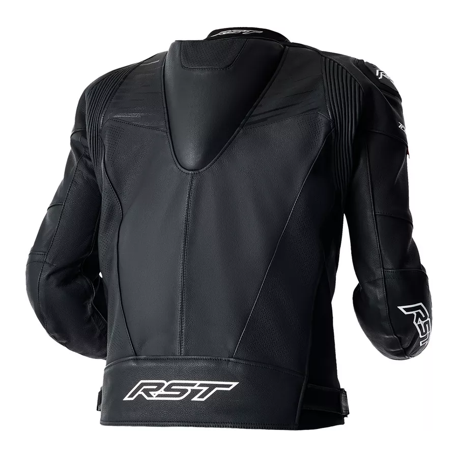 RST Tractech Evo D3O Lederjacke schwarz-weiß
