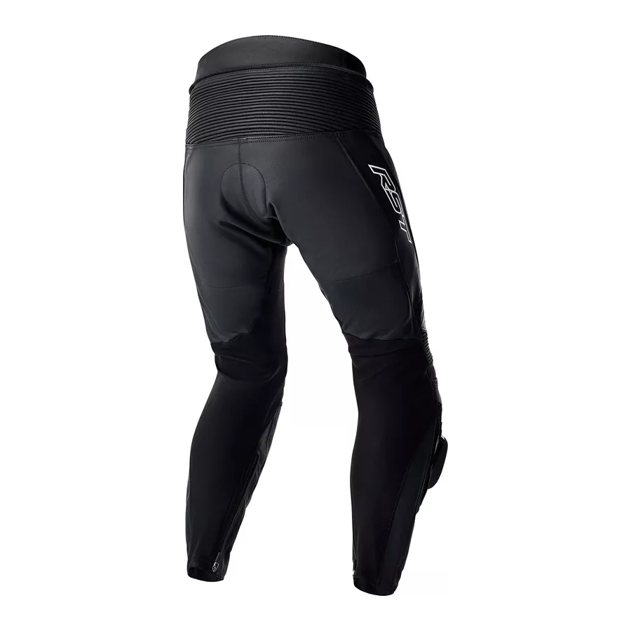 Pantalon RST Tractech Evo D3O Cuir noir et blanc