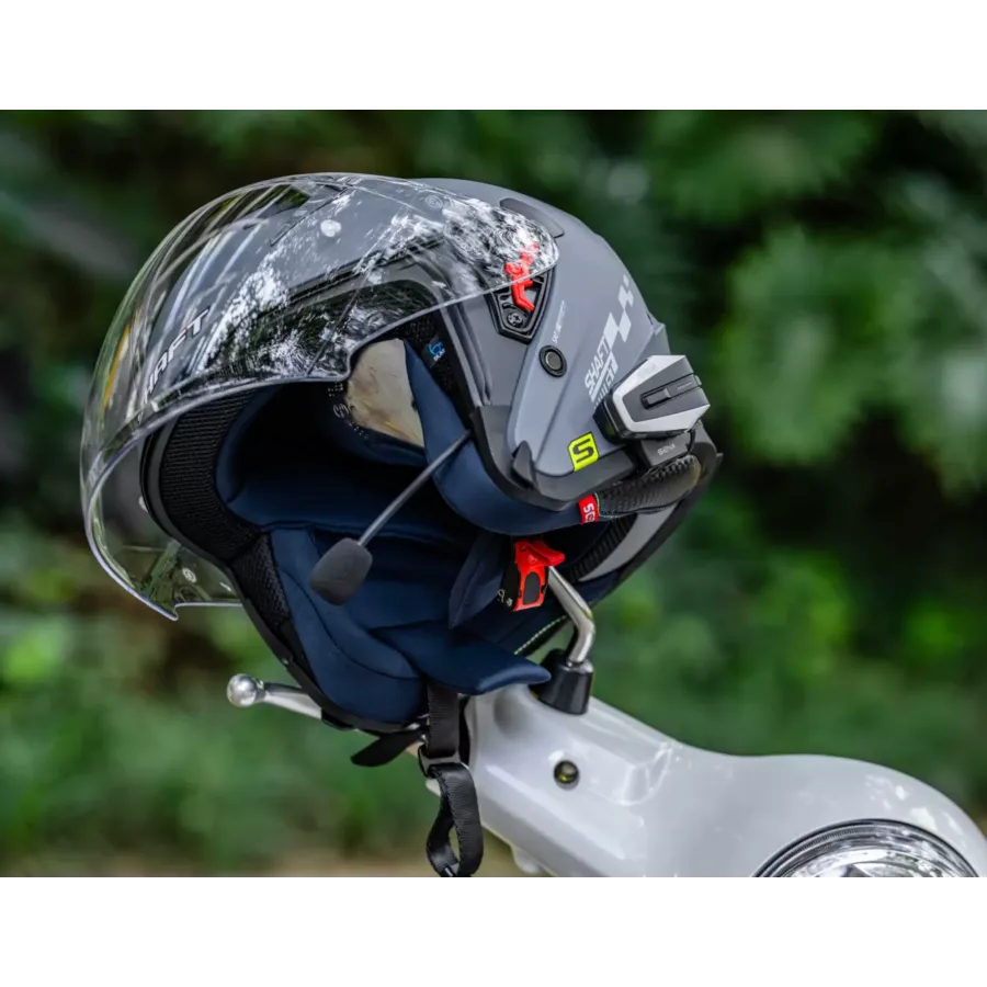 SENA VORTEX Bluetooth Intercom – Solo Set Degriffbike