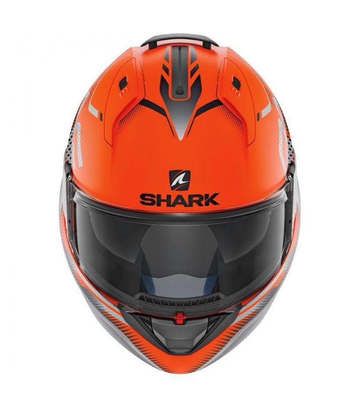 Casque SHARK EVO ONE 2 KEENSER MAT Noir-Gris-Rouge