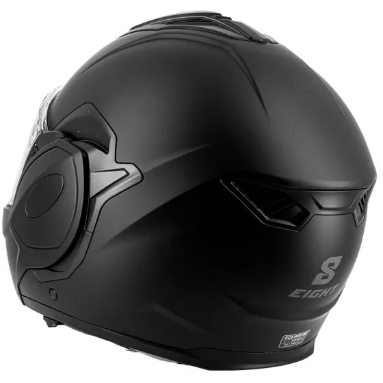 Casque Modulable Eight FlipTech noir mat degriffbike.ch