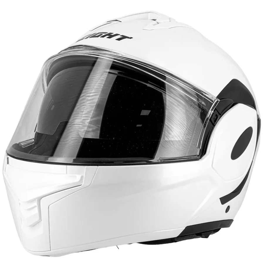 Casque Modulable Eight FlipTech blanc nacré degriffbike.ch