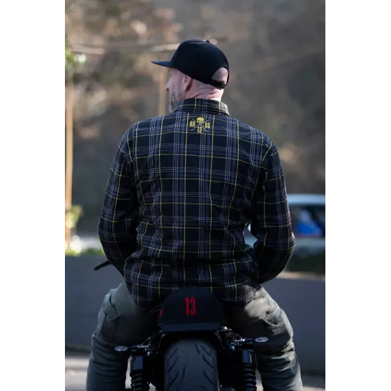 Raw Ride RAW ARMOR Kevlar Motorradhemd – CE AA & Level 2 Schutz