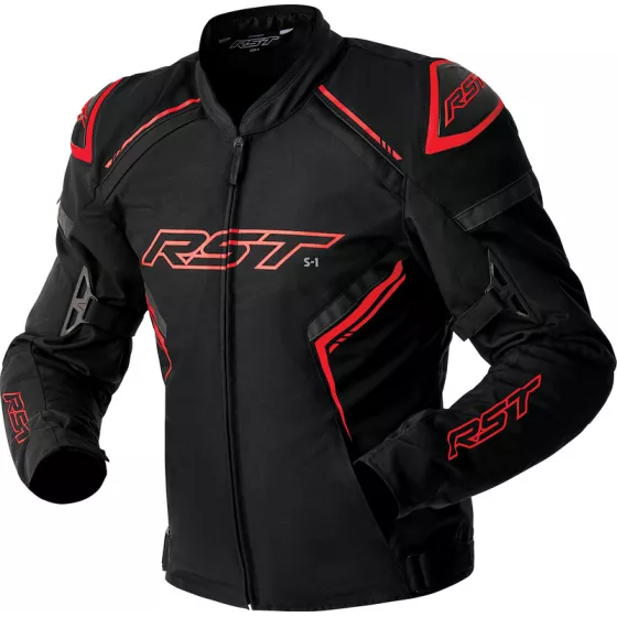 Veste Textile RST S1 D3O rouge