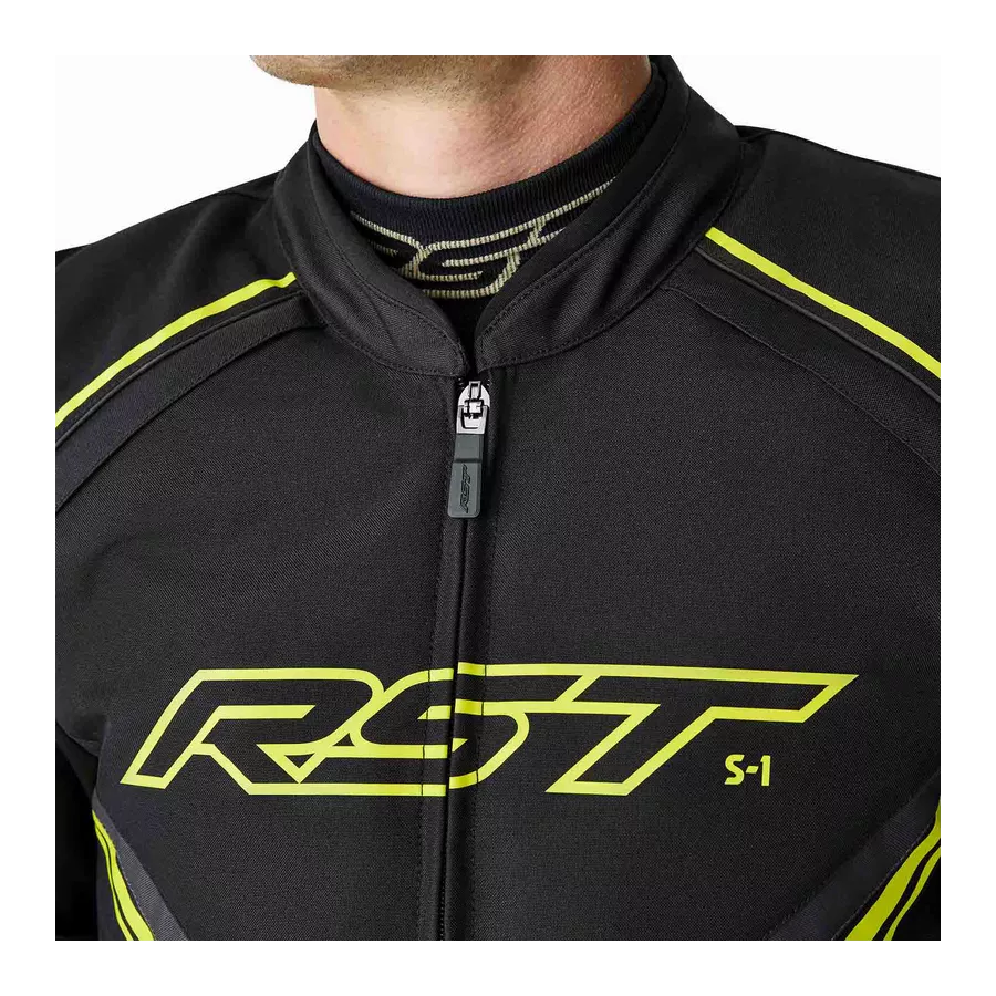 Veste Textile RST S1 D3O Jaune fluo