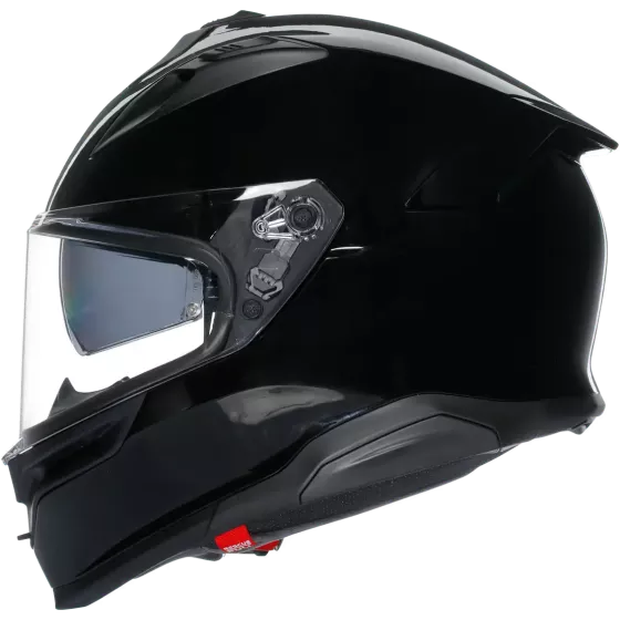 Casque intégral AGV K7 Mono noir brillant degriffbike.ch